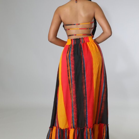 Spring In Ibiza Dress - Multi Color - Picture 4 of 4